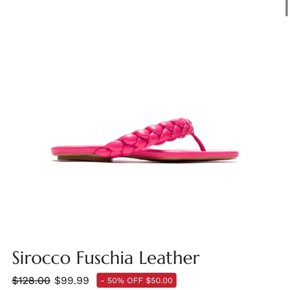 New without tags and never worn pink L’intervalle sandals - Picture 1 of 4